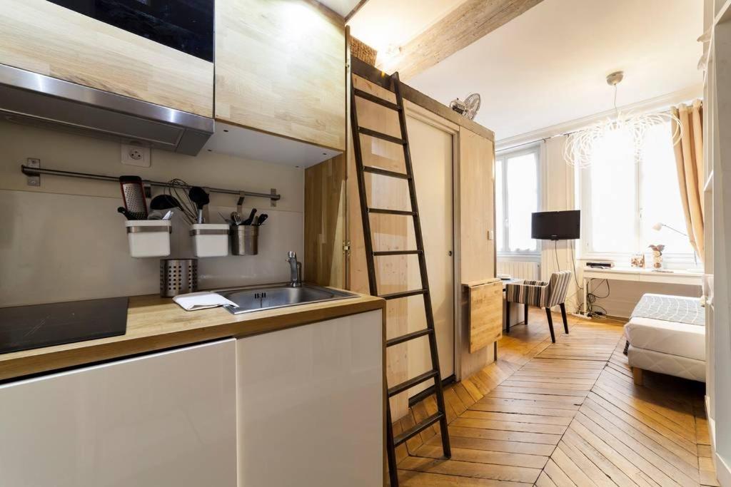 Studio Cosy En Centre Ville Aux Cordeliers Ail Lyon Exteriör bild